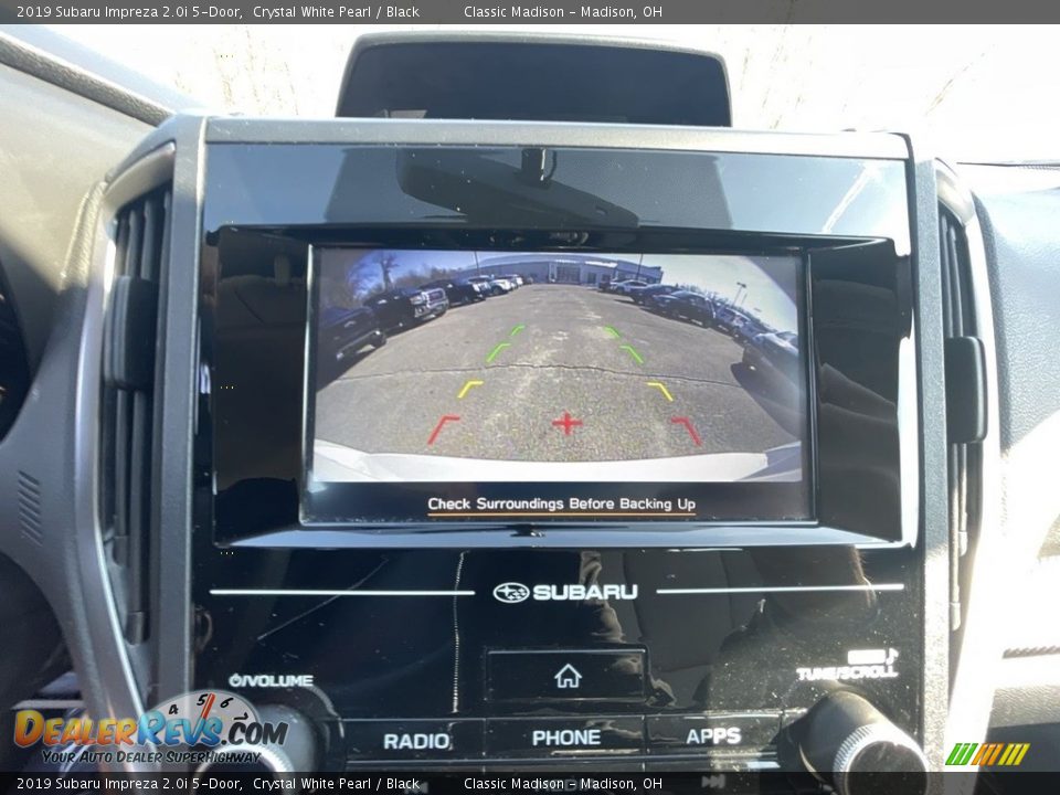 2019 Subaru Impreza 2.0i 5-Door Crystal White Pearl / Black Photo #11