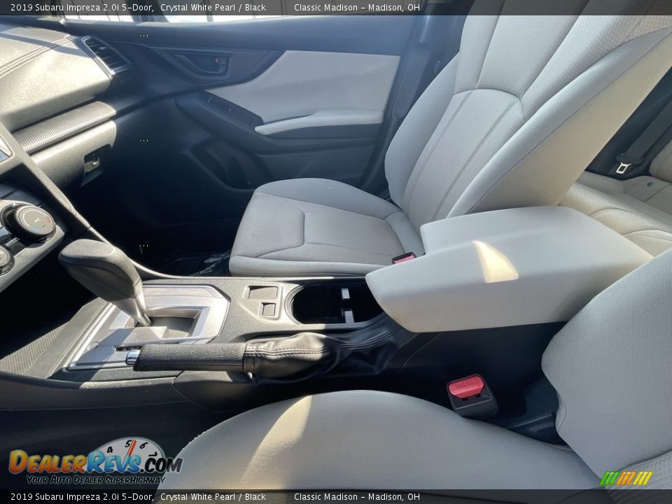 2019 Subaru Impreza 2.0i 5-Door Crystal White Pearl / Black Photo #15