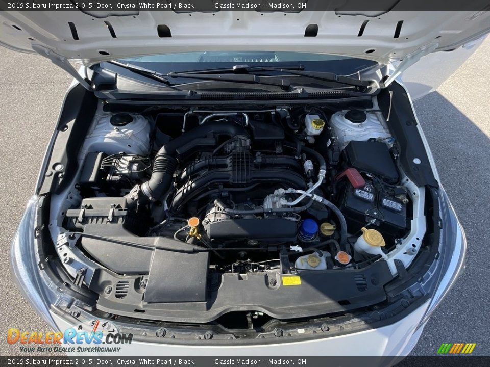 2019 Subaru Impreza 2.0i 5-Door Crystal White Pearl / Black Photo #19