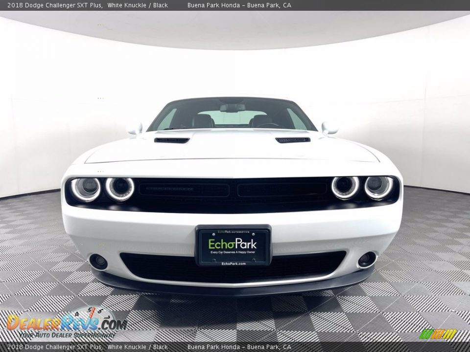 2018 Dodge Challenger SXT Plus White Knuckle / Black Photo #2