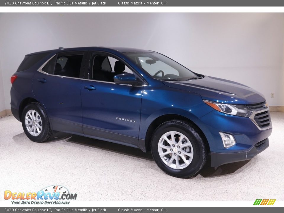 2020 Chevrolet Equinox LT Pacific Blue Metallic / Jet Black Photo #1