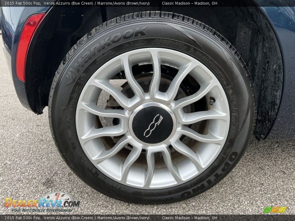 2015 Fiat 500c Pop Wheel Photo #5