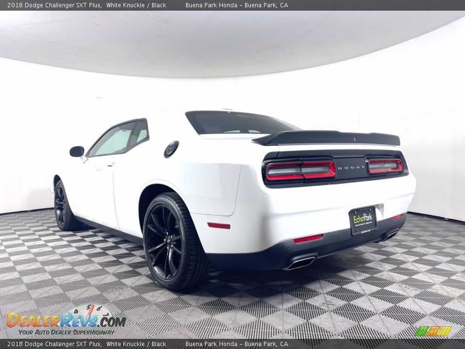 2018 Dodge Challenger SXT Plus White Knuckle / Black Photo #5