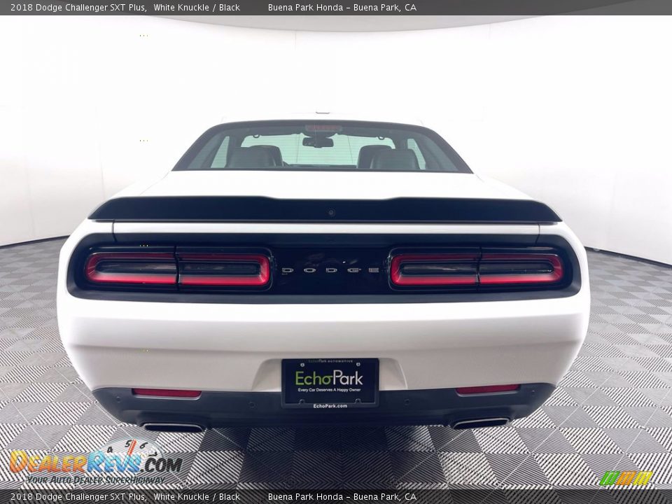 2018 Dodge Challenger SXT Plus White Knuckle / Black Photo #6