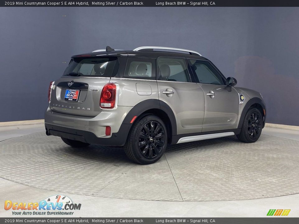 2019 Mini Countryman Cooper S E All4 Hybrid Melting Silver / Carbon Black Photo #5