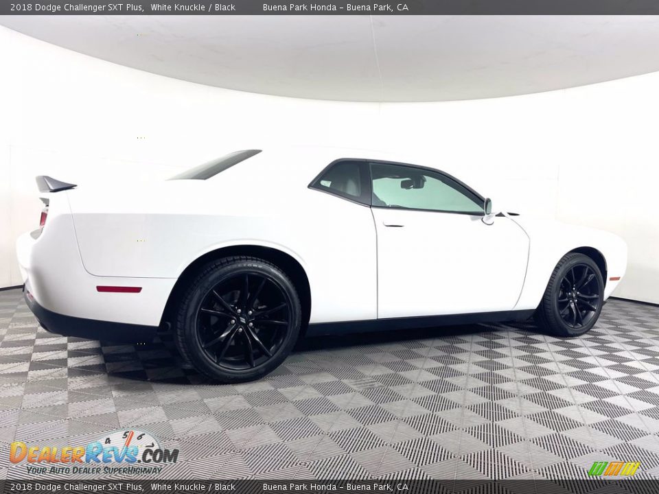 2018 Dodge Challenger SXT Plus White Knuckle / Black Photo #8