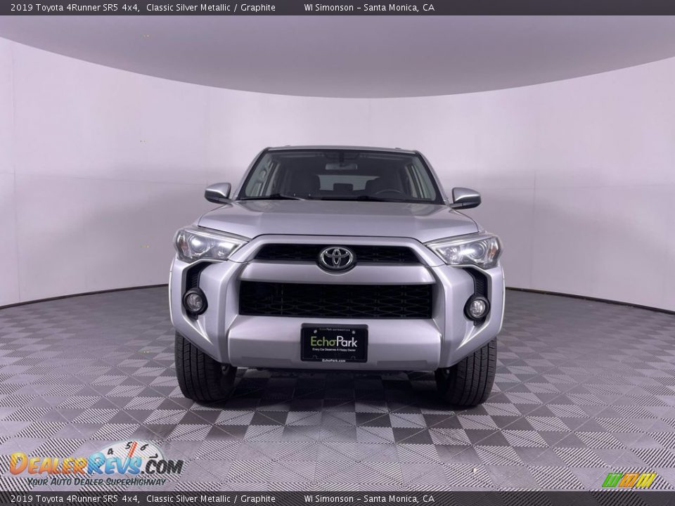 2019 Toyota 4Runner SR5 4x4 Classic Silver Metallic / Graphite Photo #2