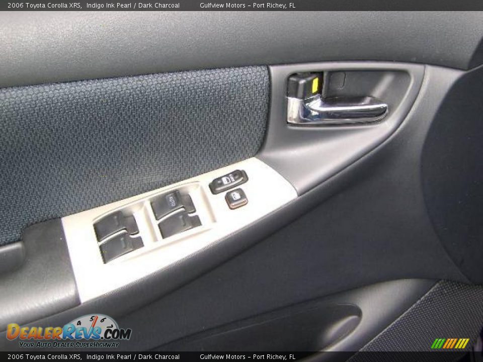 2006 Toyota Corolla XRS Indigo Ink Pearl / Dark Charcoal Photo #14