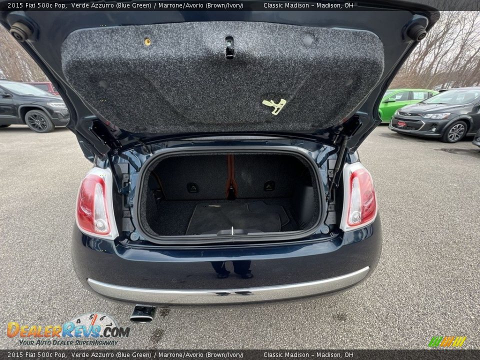 2015 Fiat 500c Pop Trunk Photo #17