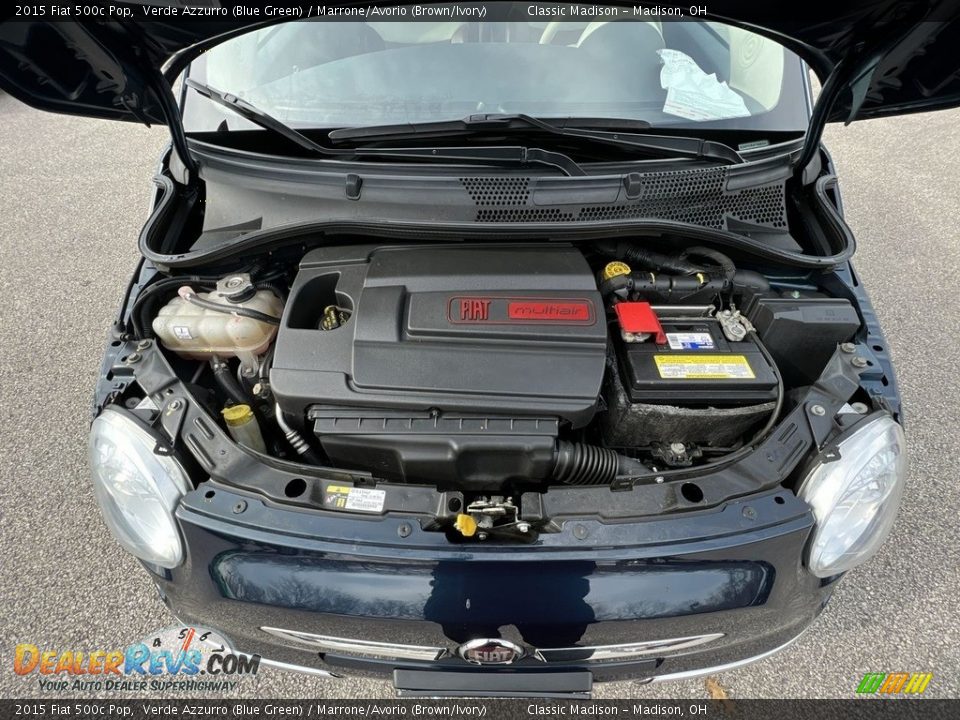 2015 Fiat 500c Pop 1.4 Liter SOHC 16-Valve MultiAir 4 Cylinder Engine Photo #19