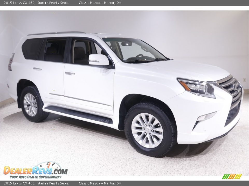 2015 Lexus GX 460 Starfire Pearl / Sepia Photo #1