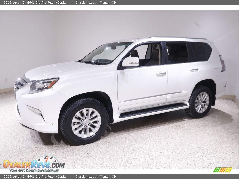 2015 Lexus GX 460 Starfire Pearl / Sepia Photo #3