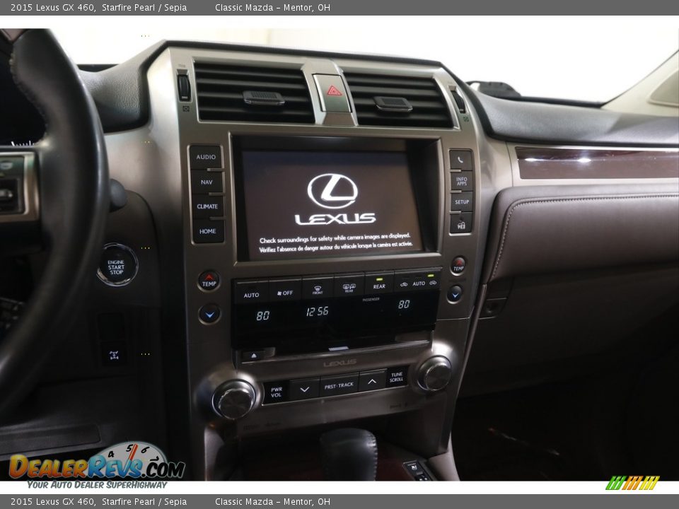 2015 Lexus GX 460 Starfire Pearl / Sepia Photo #9