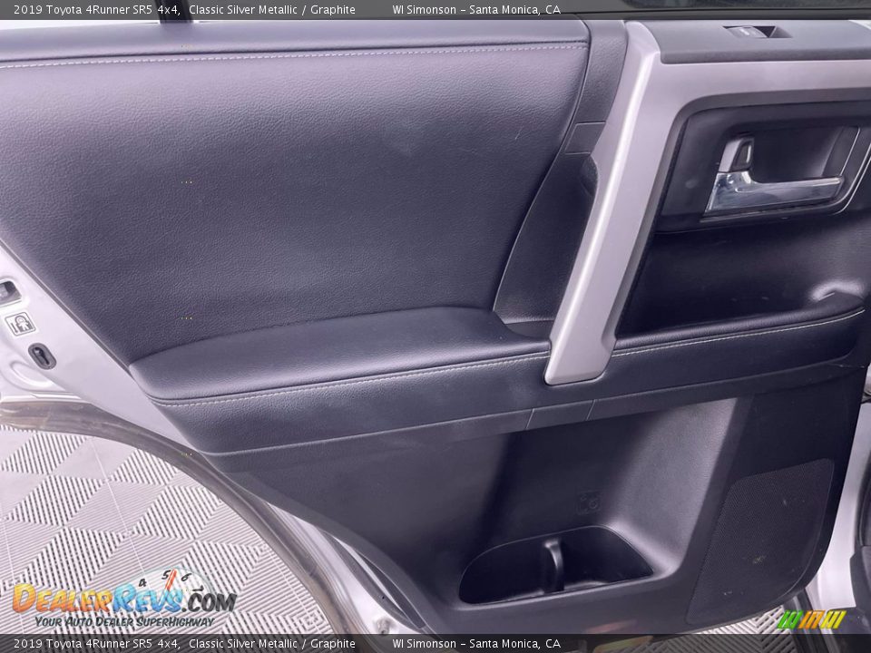 2019 Toyota 4Runner SR5 4x4 Classic Silver Metallic / Graphite Photo #21