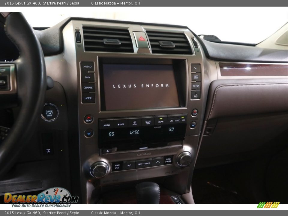 2015 Lexus GX 460 Starfire Pearl / Sepia Photo #10