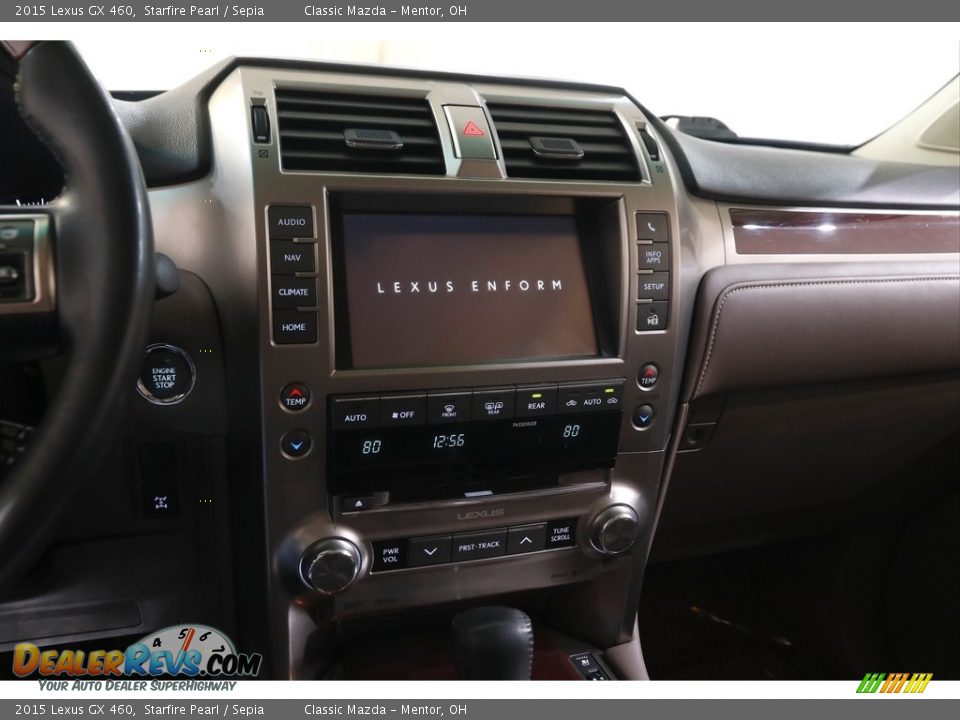 2015 Lexus GX 460 Starfire Pearl / Sepia Photo #10