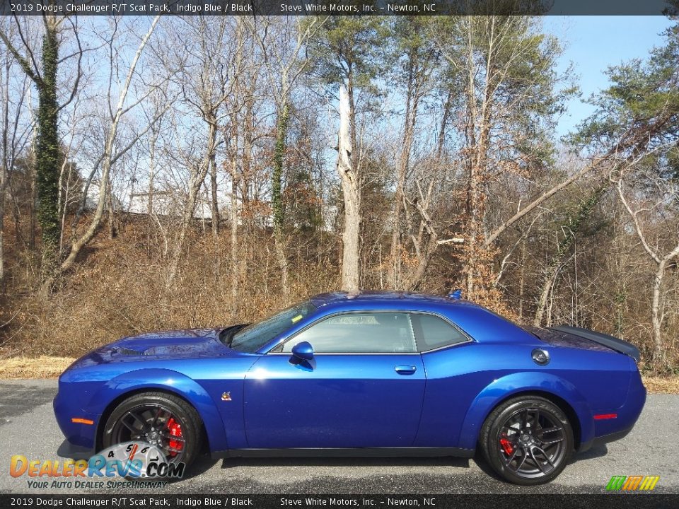 2019 Dodge Challenger R/T Scat Pack Indigo Blue / Black Photo #1