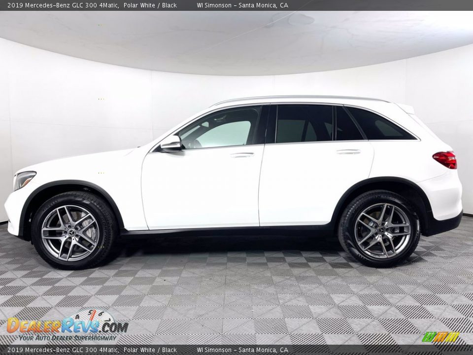 2019 Mercedes-Benz GLC 300 4Matic Polar White / Black Photo #4