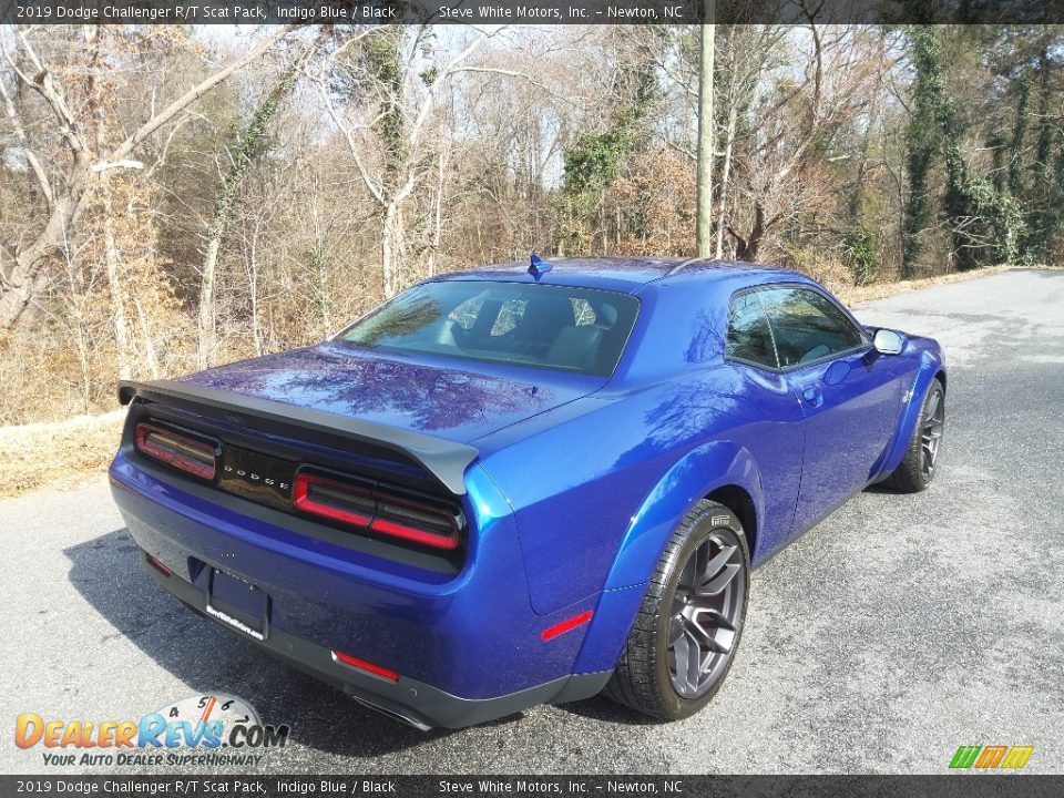 2019 Dodge Challenger R/T Scat Pack Indigo Blue / Black Photo #6