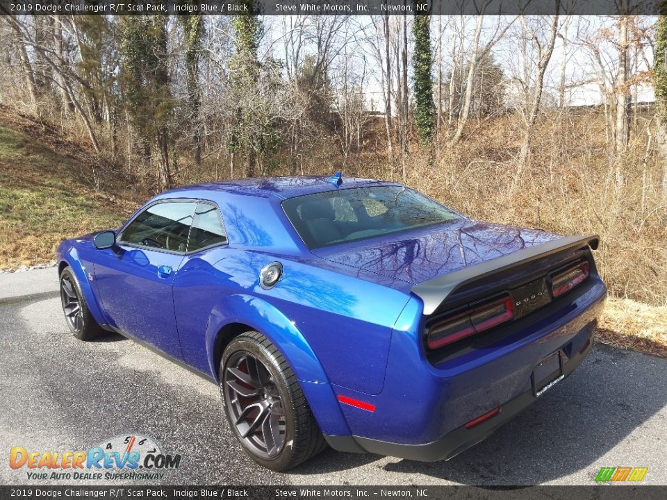 2019 Dodge Challenger R/T Scat Pack Indigo Blue / Black Photo #8