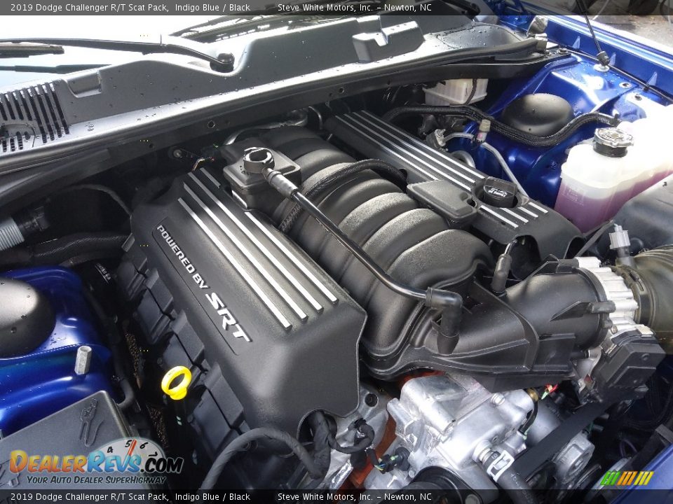 2019 Dodge Challenger R/T Scat Pack Indigo Blue / Black Photo #9