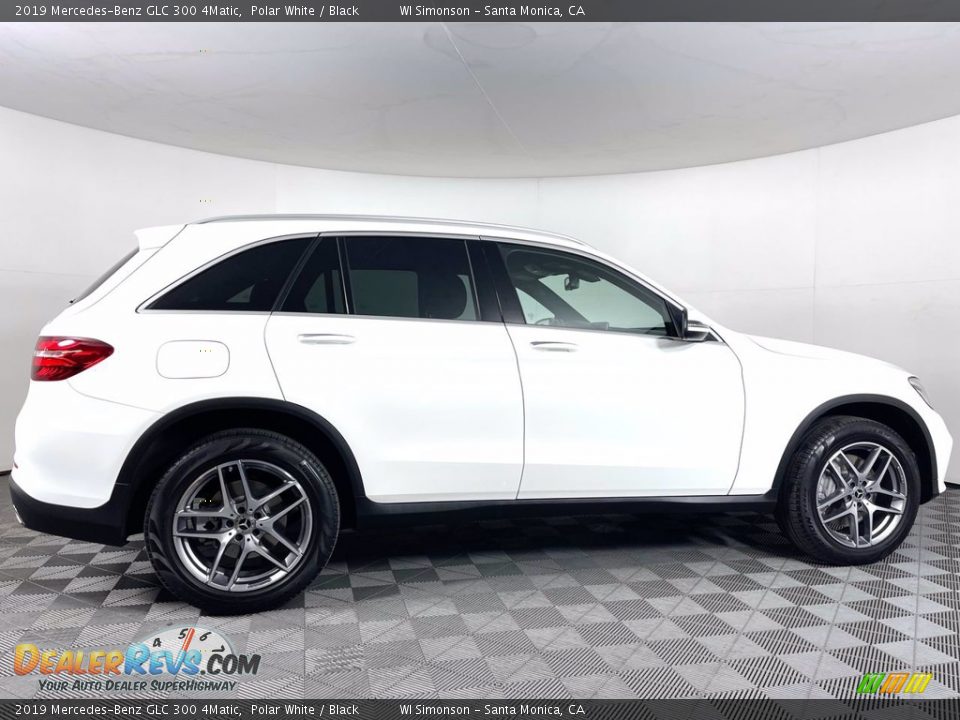 2019 Mercedes-Benz GLC 300 4Matic Polar White / Black Photo #8