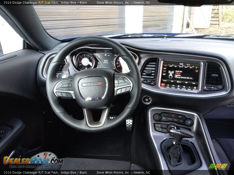 2019 Dodge Challenger R/T Scat Pack Indigo Blue / Black Photo #16