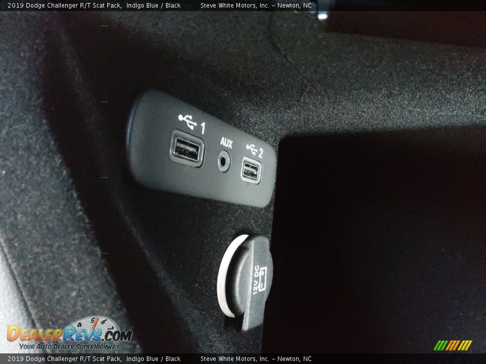2019 Dodge Challenger R/T Scat Pack Indigo Blue / Black Photo #25