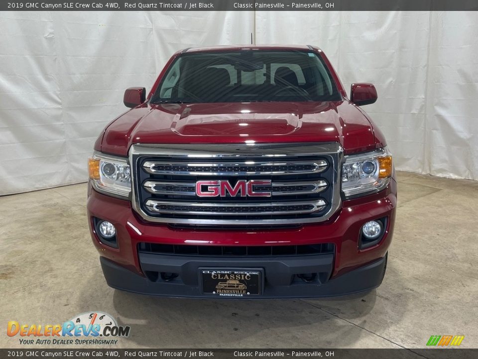 2019 GMC Canyon SLE Crew Cab 4WD Red Quartz Tintcoat / Jet Black Photo #4