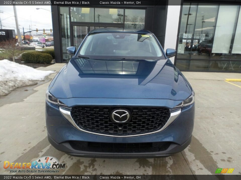 2022 Mazda CX-5 S Select AWD Eternal Blue Mica / Black Photo #2