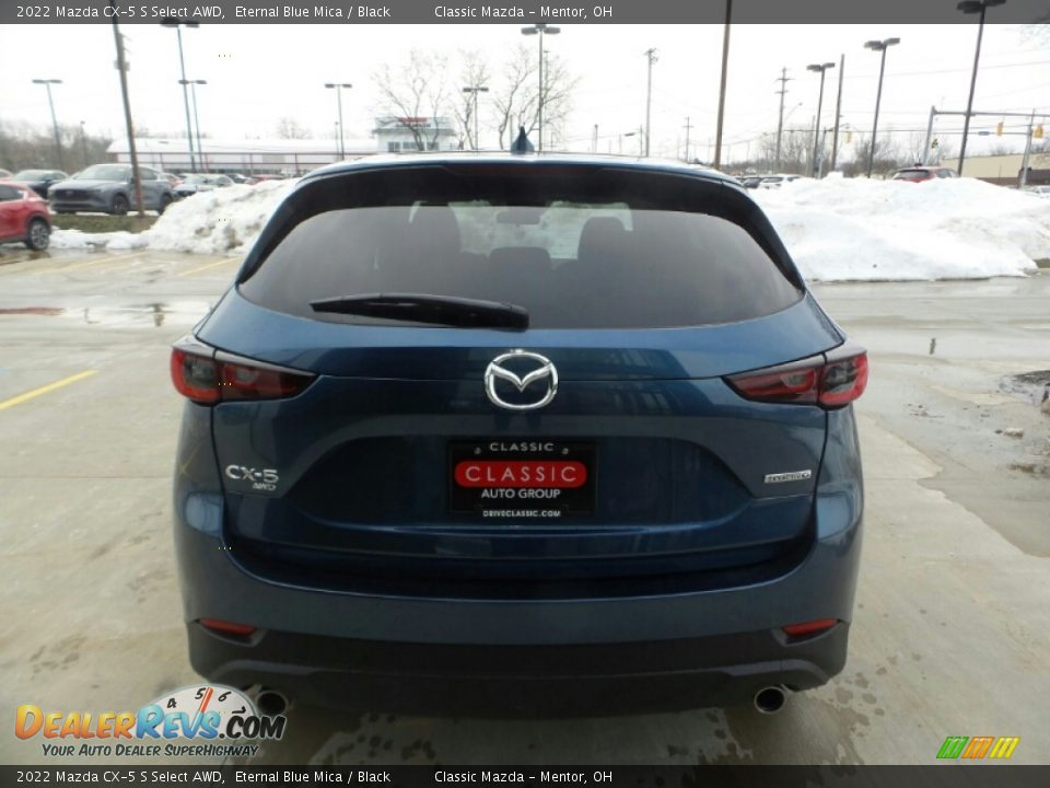 2022 Mazda CX-5 S Select AWD Eternal Blue Mica / Black Photo #5