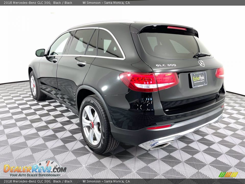 2018 Mercedes-Benz GLC 300 Black / Black Photo #5