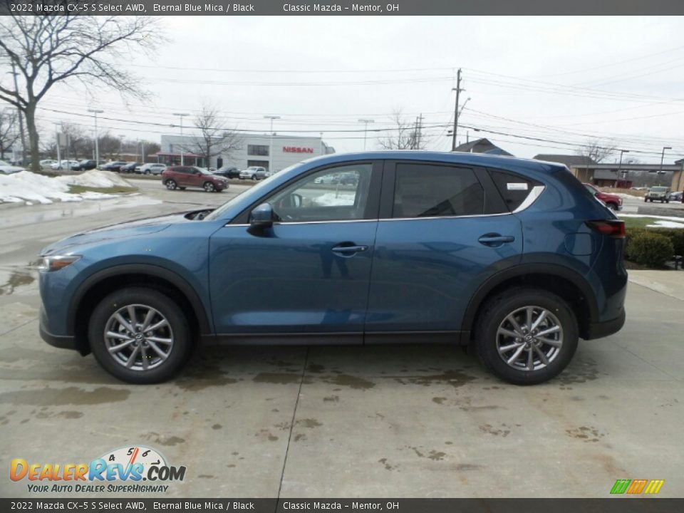 2022 Mazda CX-5 S Select AWD Eternal Blue Mica / Black Photo #6