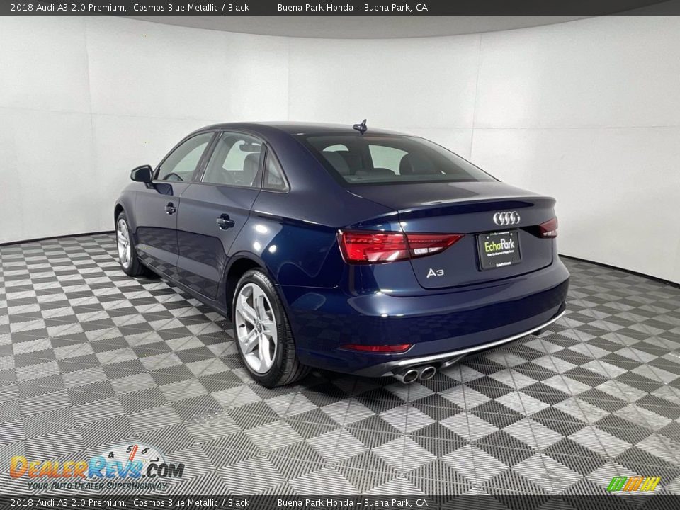 2018 Audi A3 2.0 Premium Cosmos Blue Metallic / Black Photo #5