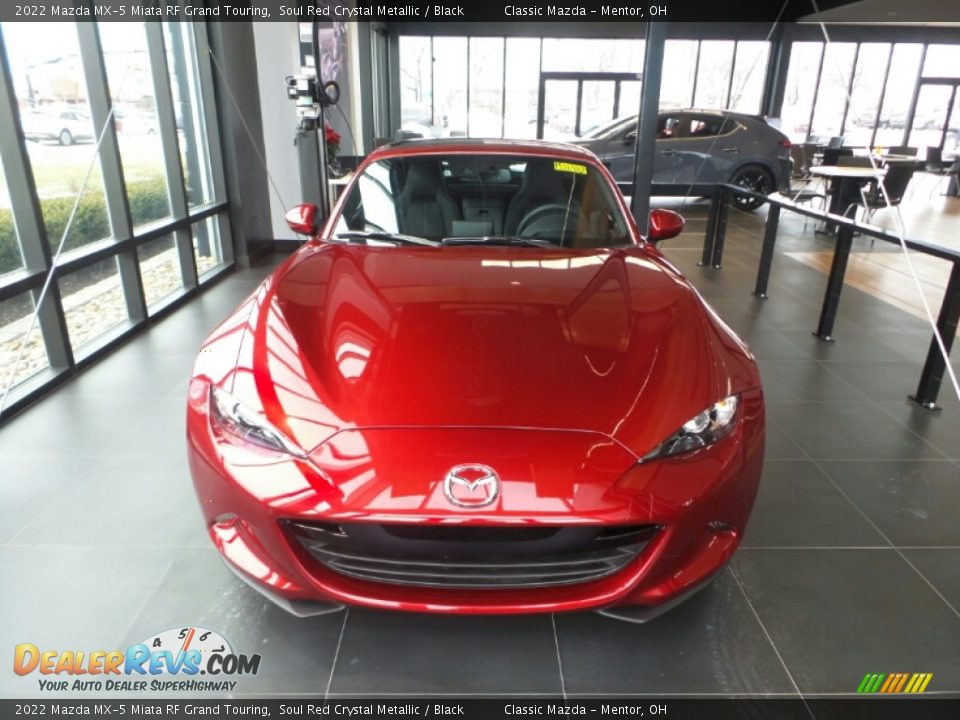 2022 Mazda MX-5 Miata RF Grand Touring Soul Red Crystal Metallic / Black Photo #2