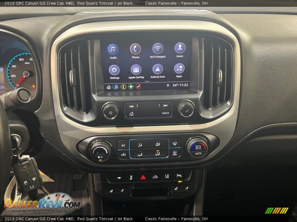 2019 GMC Canyon SLE Crew Cab 4WD Red Quartz Tintcoat / Jet Black Photo #13