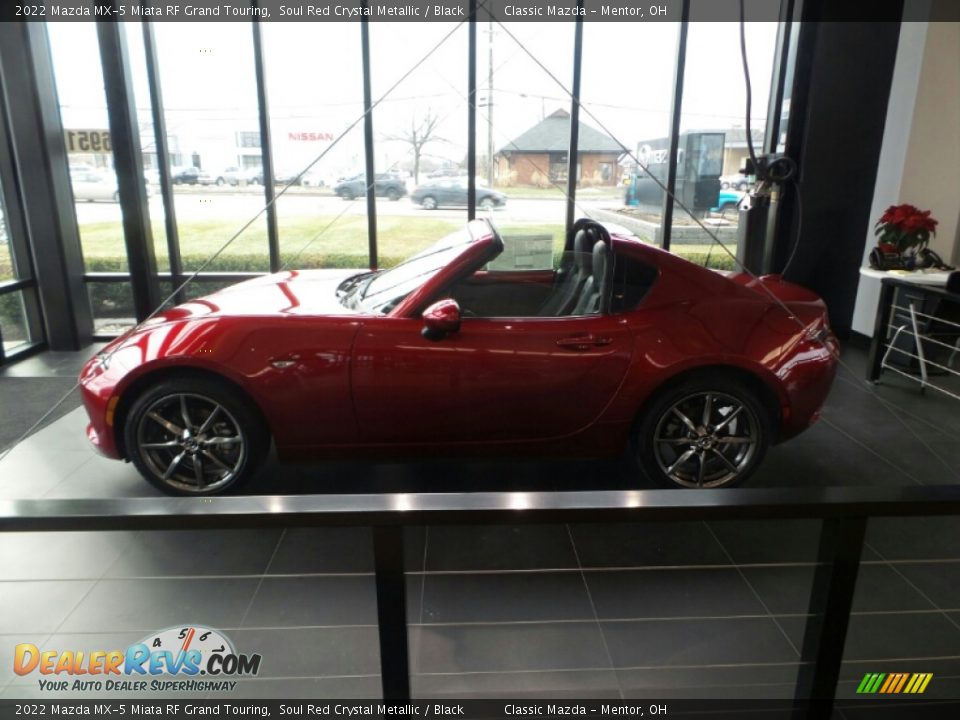 2022 Mazda MX-5 Miata RF Grand Touring Soul Red Crystal Metallic / Black Photo #4