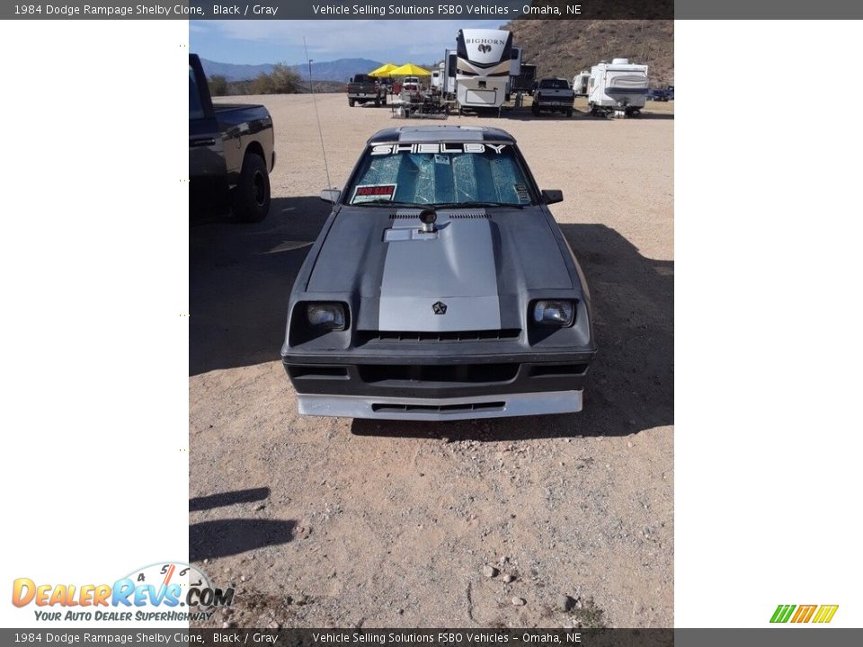 Black 1984 Dodge Rampage Shelby Clone Photo #2