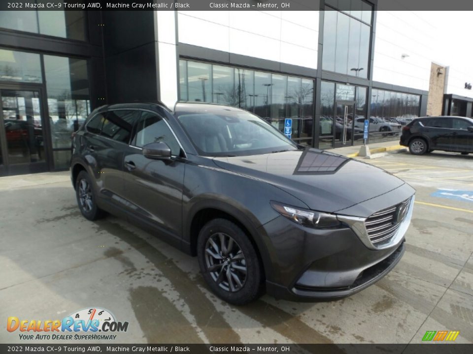 2022 Mazda CX-9 Touring AWD Machine Gray Metallic / Black Photo #1