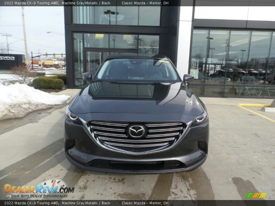 2022 Mazda CX-9 Touring AWD Machine Gray Metallic / Black Photo #2