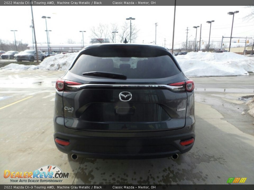2022 Mazda CX-9 Touring AWD Machine Gray Metallic / Black Photo #5