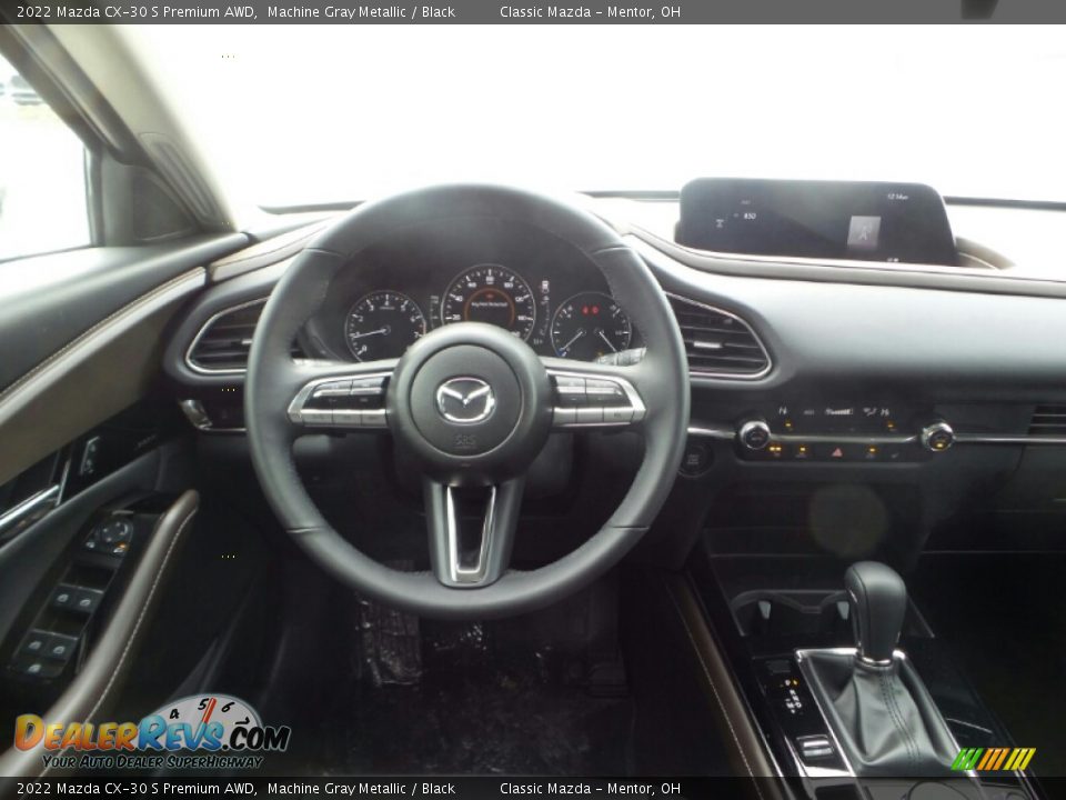 2022 Mazda CX-30 S Premium AWD Machine Gray Metallic / Black Photo #4