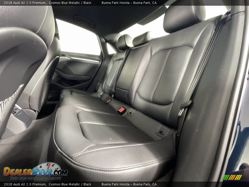 Rear Seat of 2018 Audi A3 2.0 Premium Photo #23