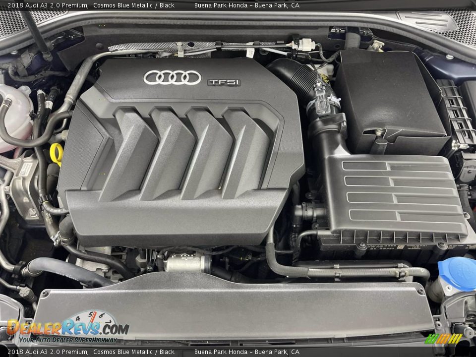 2018 Audi A3 2.0 Premium 2.0 Liter TFSI Turbocharged DOHC 16-Valve VVT 4 Cylinder Engine Photo #28
