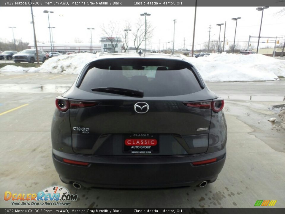 2022 Mazda CX-30 S Premium AWD Machine Gray Metallic / Black Photo #5