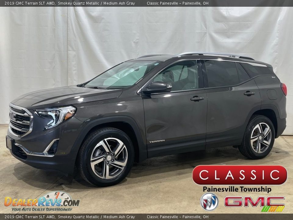 2019 GMC Terrain SLT AWD Smokey Quartz Metallic / Medium Ash Gray Photo #1