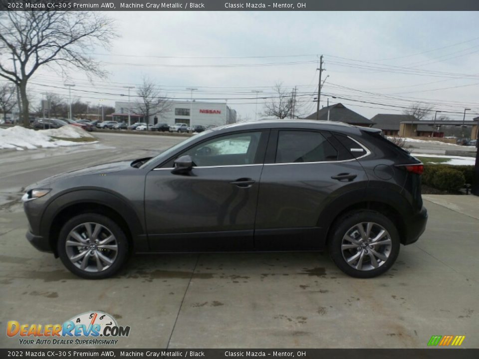 2022 Mazda CX-30 S Premium AWD Machine Gray Metallic / Black Photo #6