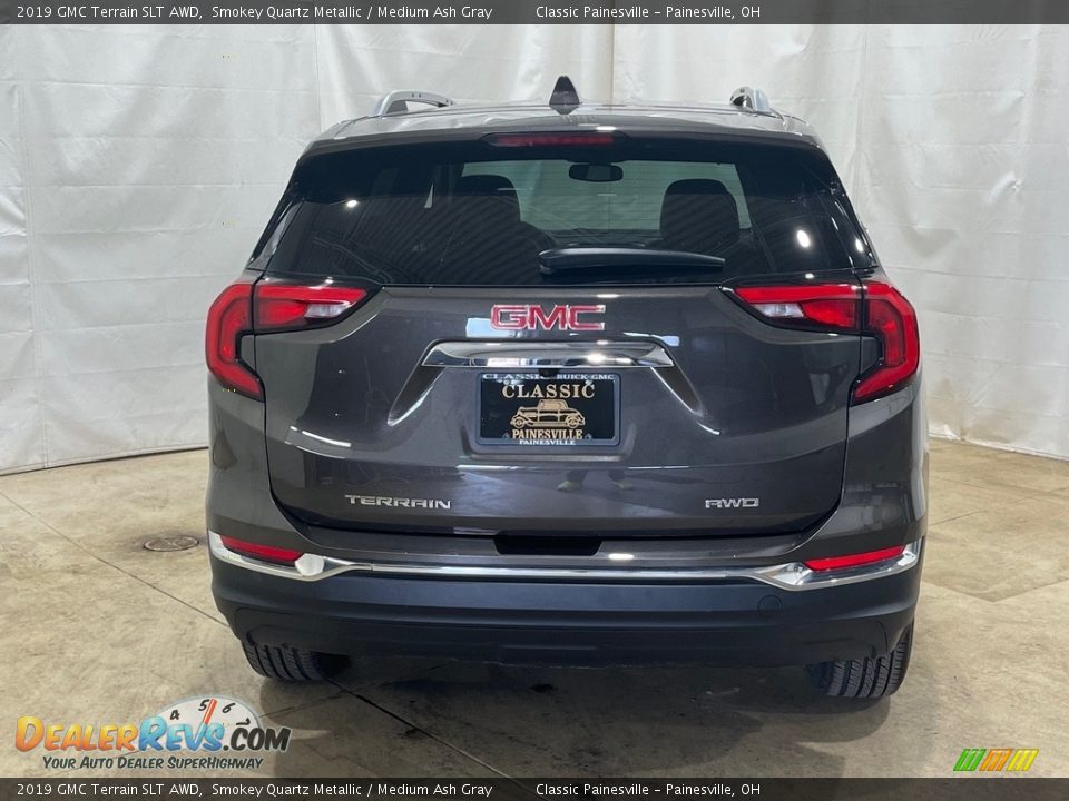 2019 GMC Terrain SLT AWD Smokey Quartz Metallic / Medium Ash Gray Photo #3