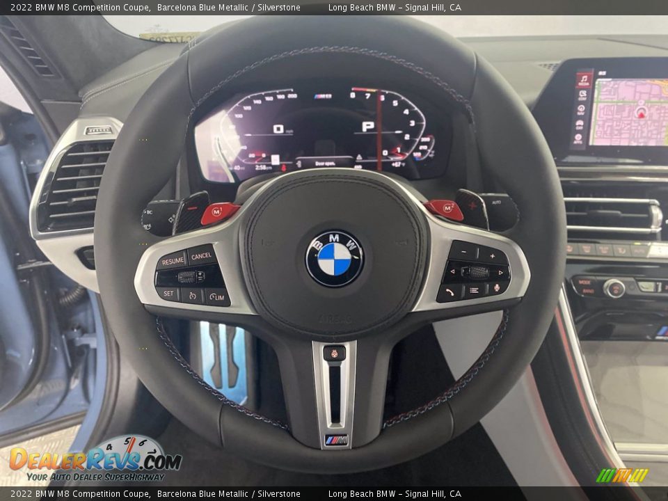 2022 BMW M8 Competition Coupe Steering Wheel Photo #14