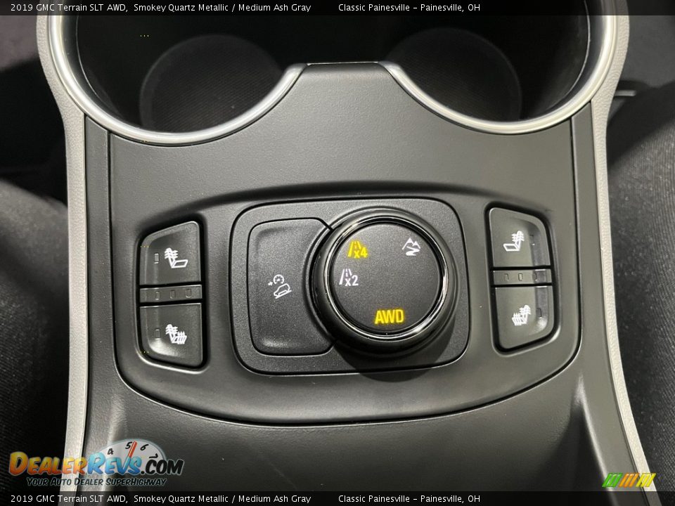 2019 GMC Terrain SLT AWD Smokey Quartz Metallic / Medium Ash Gray Photo #14